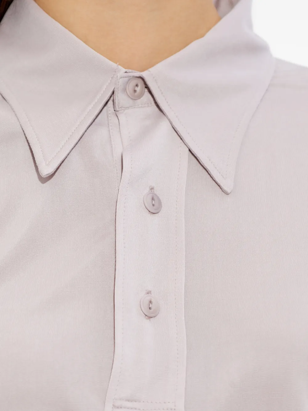 Maison Margiela Polotop met knopen Grijs