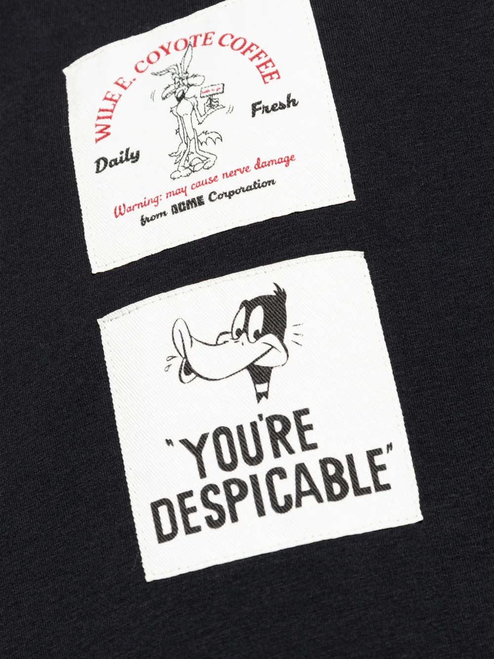 Cartoon-Patch T-Shirt