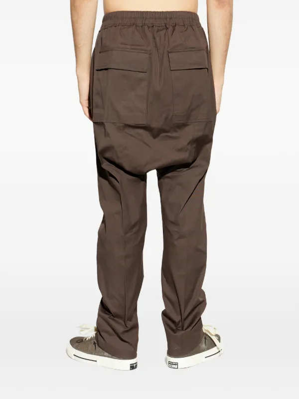Rick Owens ドローストリング パンツ | ブラウン | FARFETCH JP