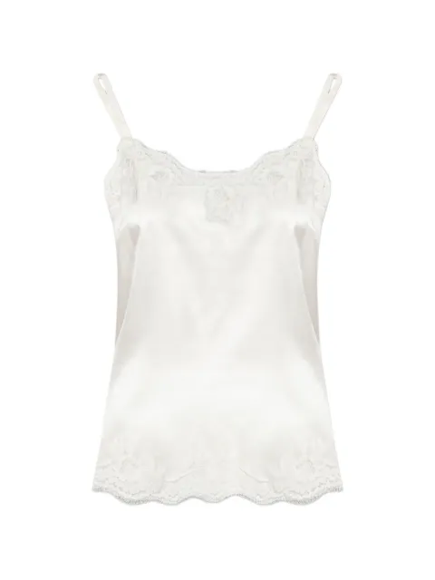 Dolce & Gabbana laced pyjama top