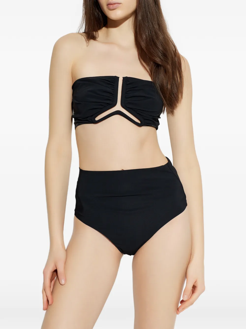Rick Owens High waist bikinitop Zwart