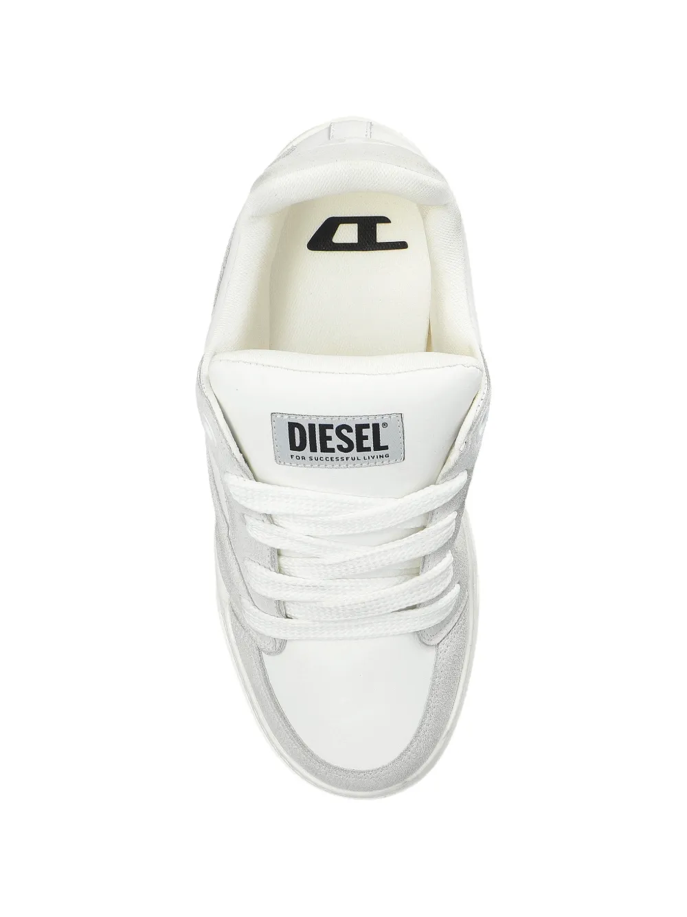 Diesel Sneakers met vlakken Wit