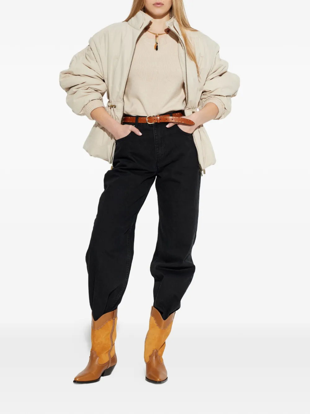 ISABEL MARANT Cornelia trui Beige