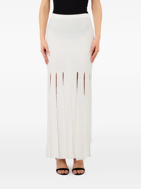 LIU JO — fringed maxi skirt