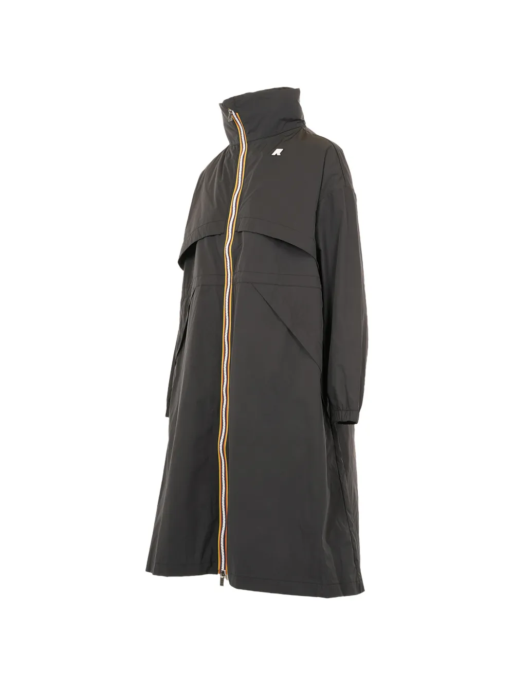  K-way Zip-up Coat - Black 