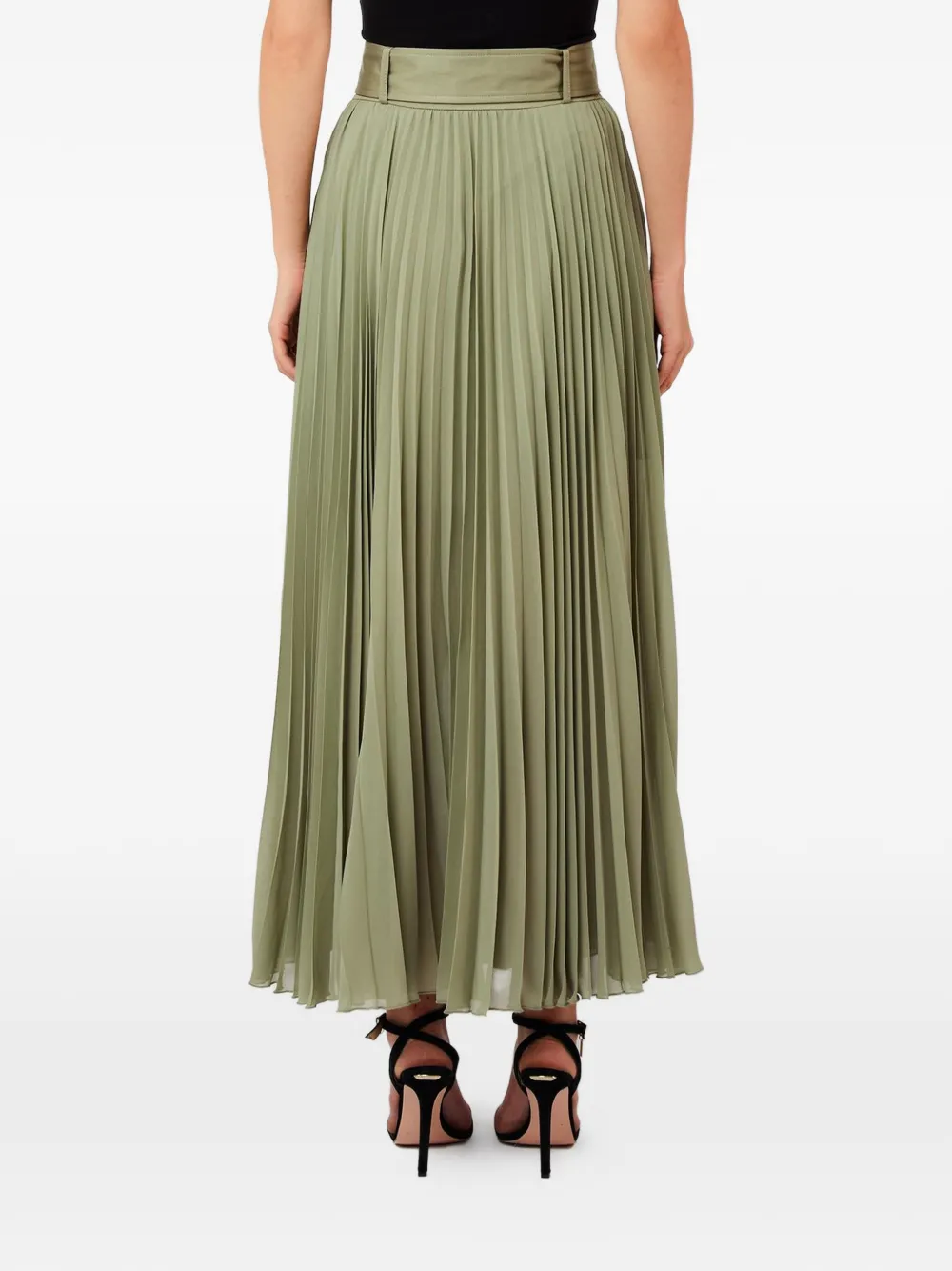 LIU JO Maxi-plooirok Groen