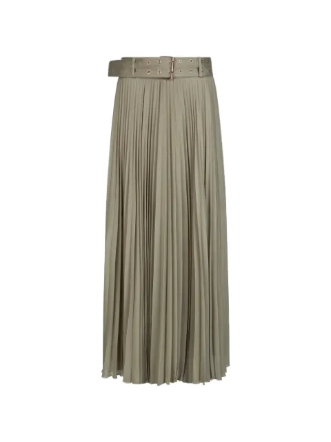 LIU JO pleated belted maxi skirt