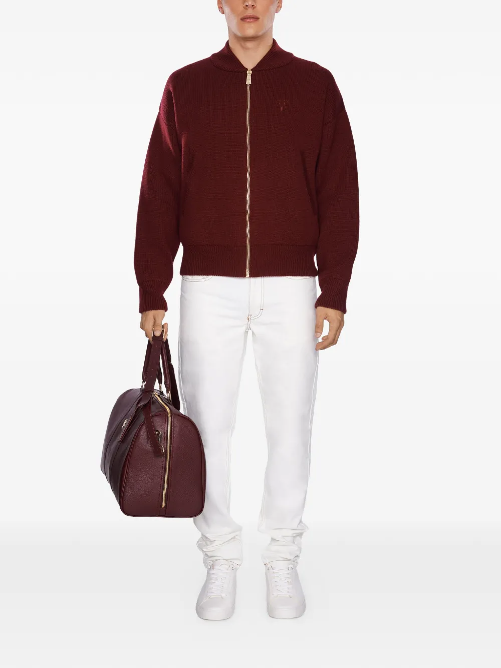  Place Of ëlms Embroidered Cardigan 