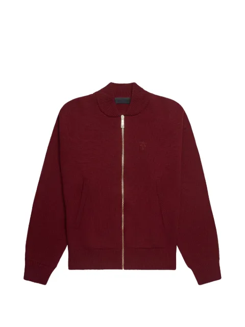 PLACE OF ËLMS Bestickter Cardigan