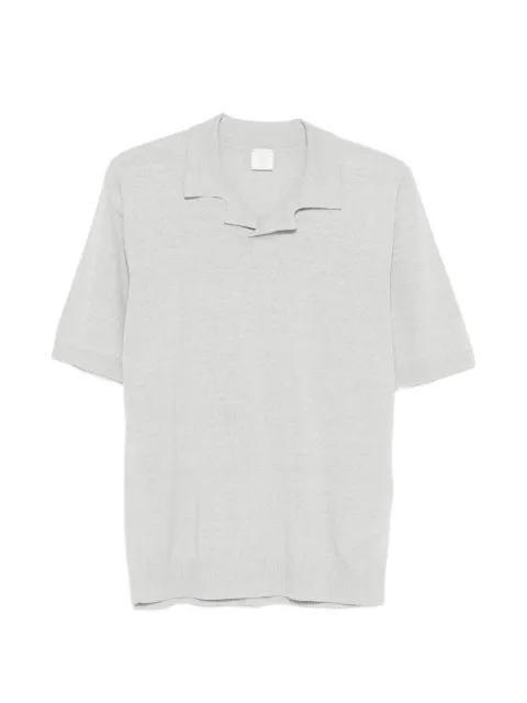 Eleventy spread-collar short-sleeved T-shirt