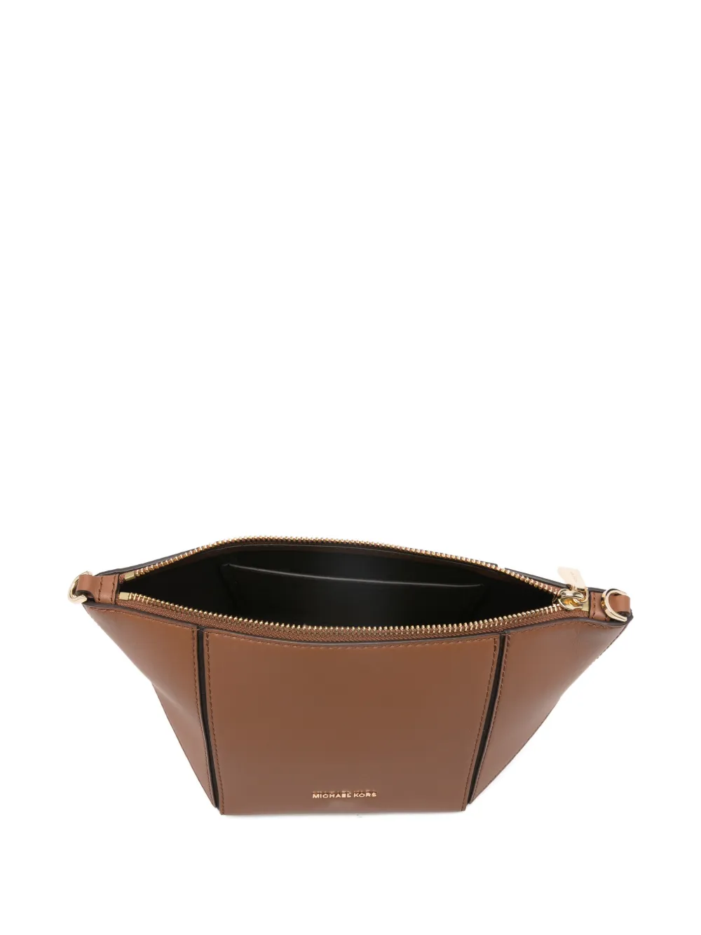 Michael Kors Schoudertas met monogram Bruin