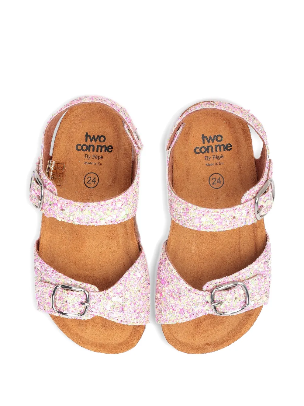 Pèpè Two Con Me sandalen Roze