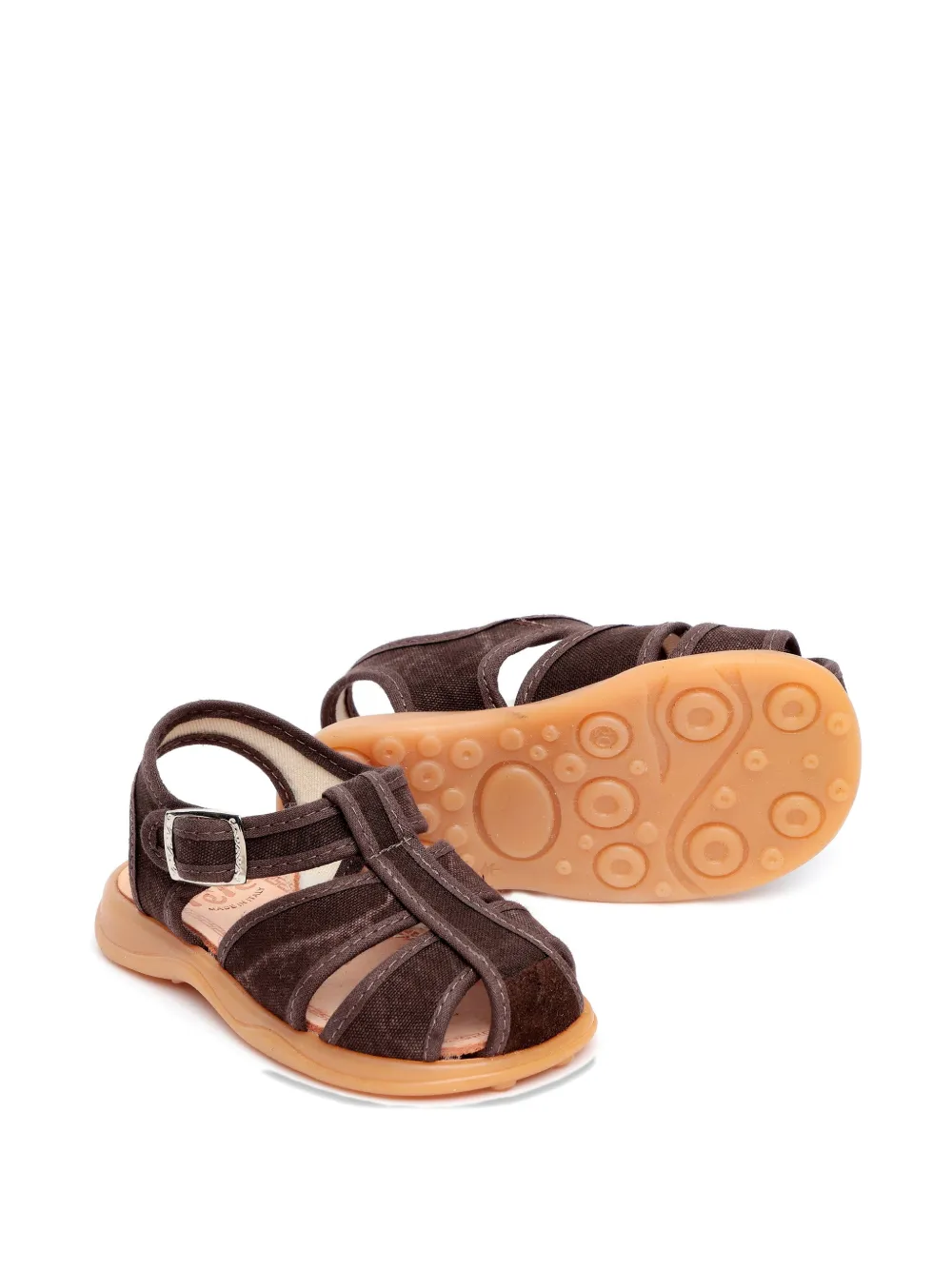 Pèpè Sandalen met gesp Bruin