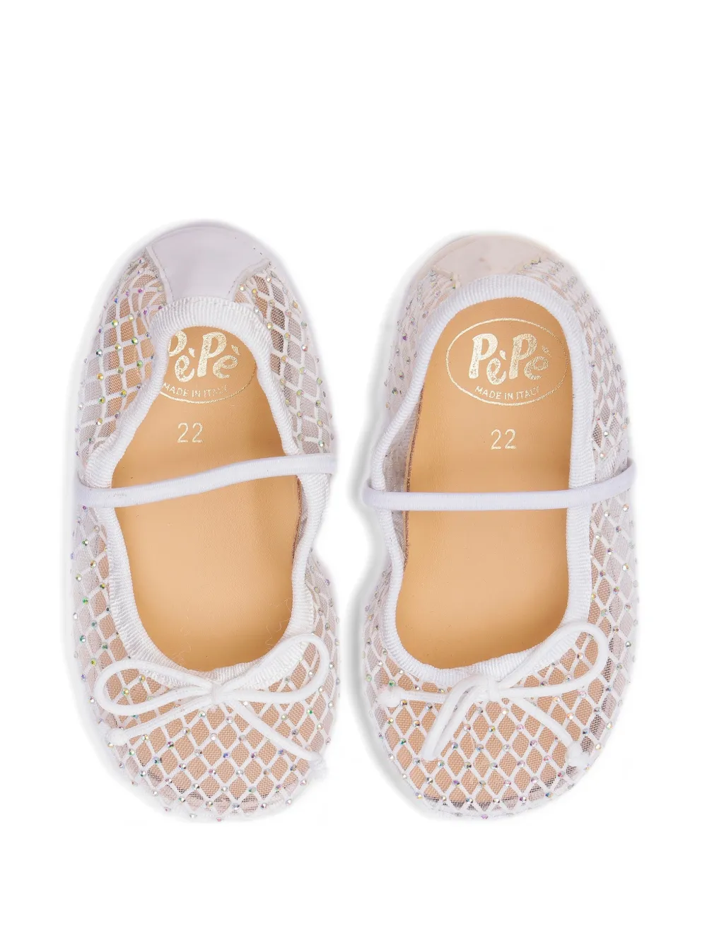 Pèpè Darlyn slippers Wit