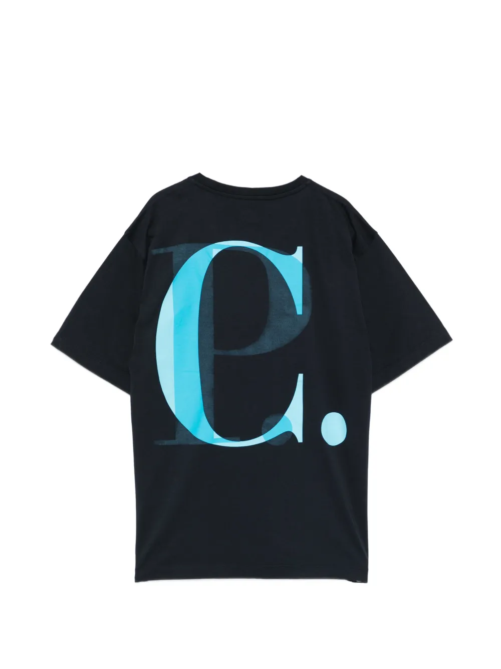 C.P. Company Kids T-shirt met logo Blauw