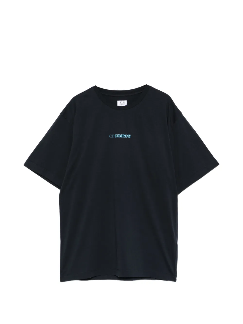 C.P. Company Kids logo T-shirt - Blu