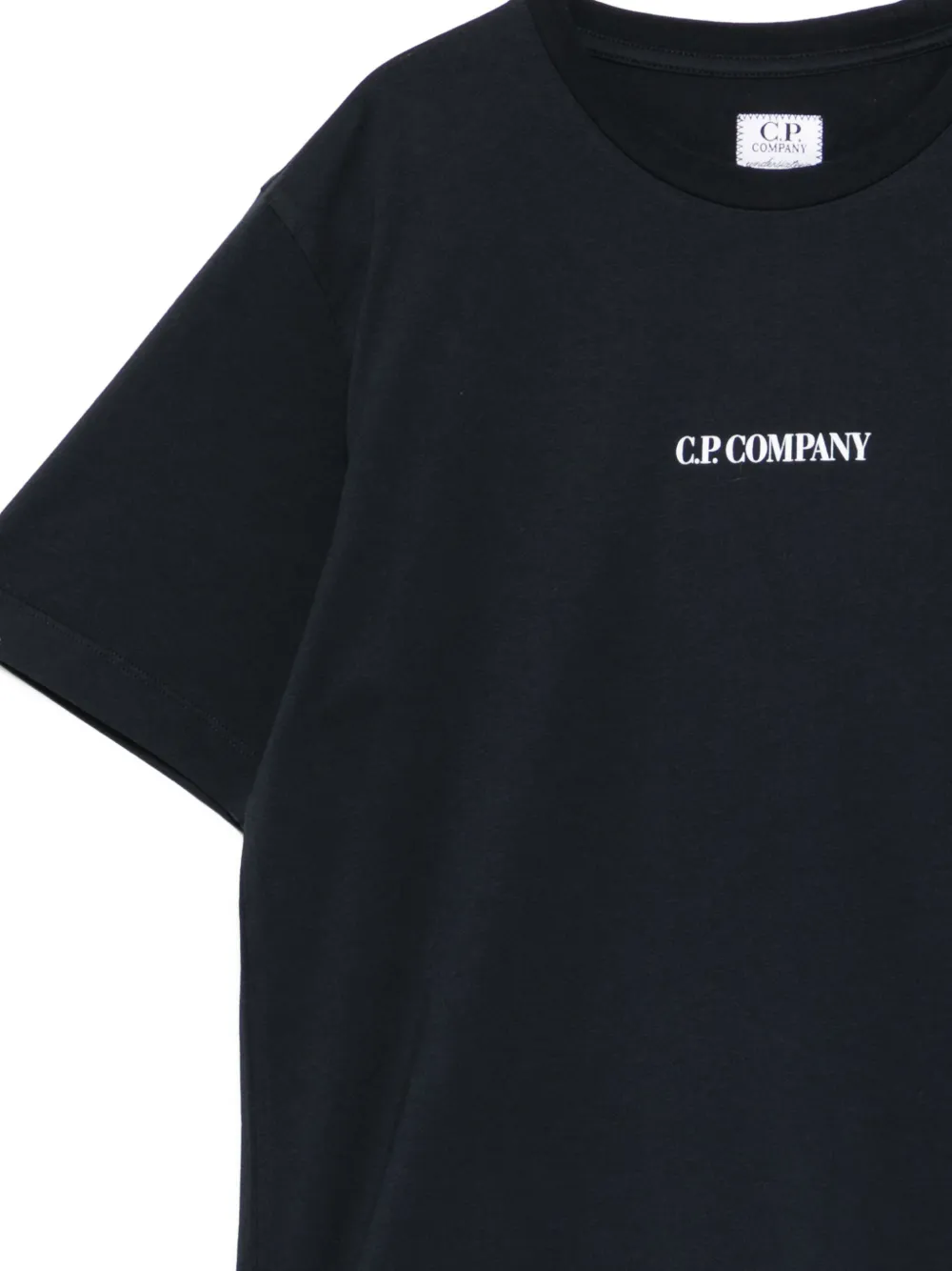  C.p. Company Kids Logo T-shirt - Blue 