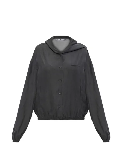 Alexander Wang buttoned oversized jacket 
