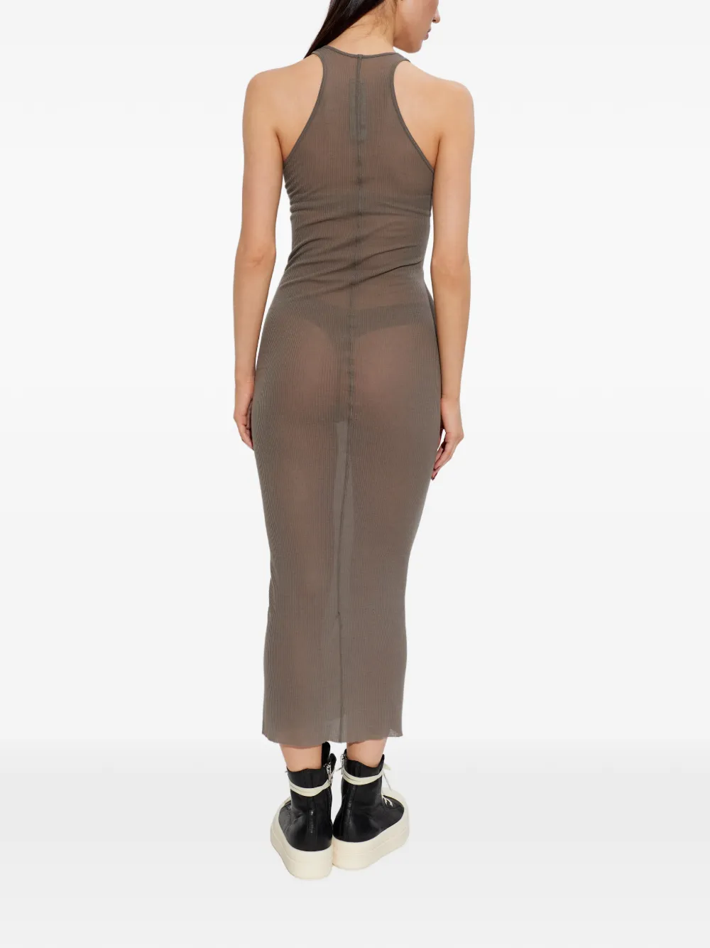 Rick Owens Midi-jurk Grijs