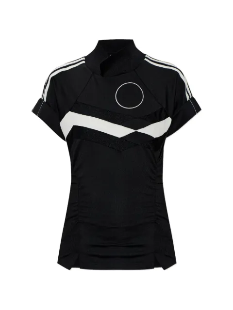 adidas three-stripe-sleeve T-shirt