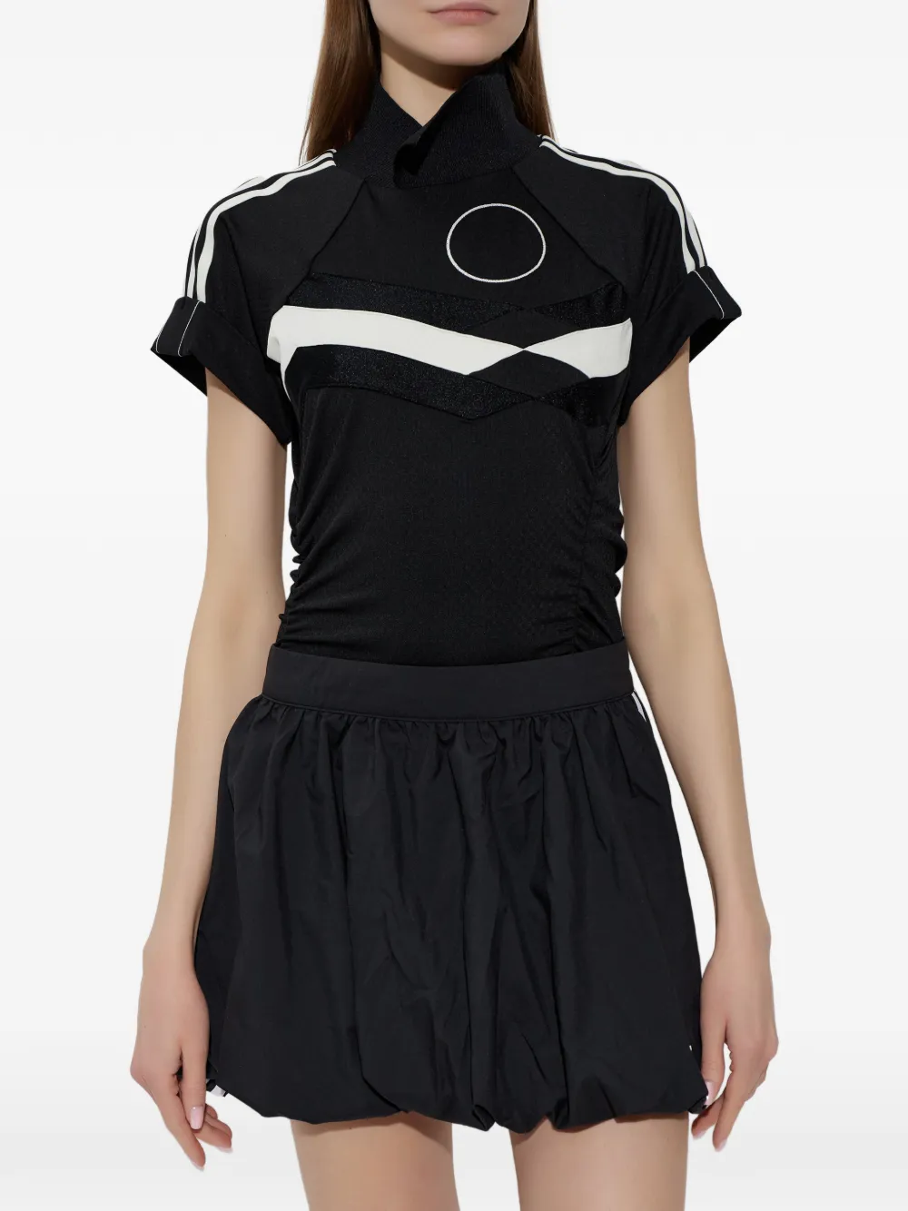 Three-Stripe-Sleeve T-Shirt
