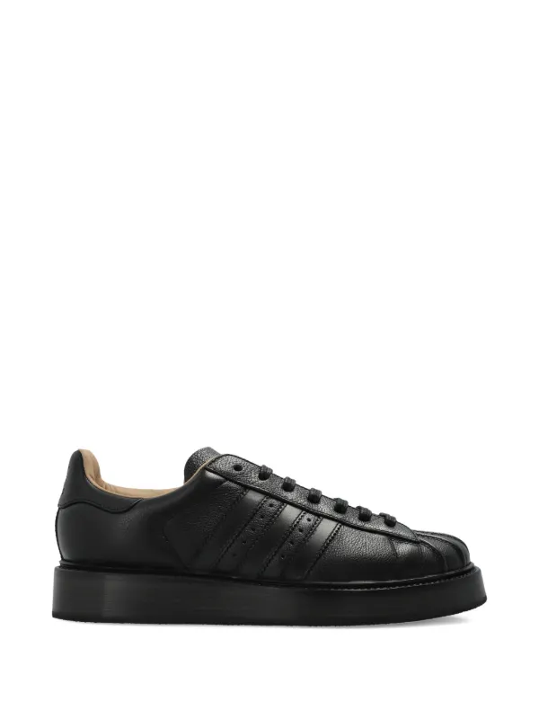 adidas gazelle silver green womens ADIDAS ORIGINALS Superstar II Elastic Lace Sneakers in Black and White –  Pavidas main image 0