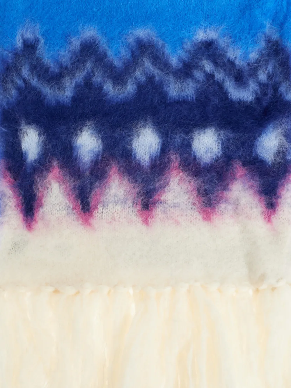  Isabel Marant Fringed Scarf - Blue 
