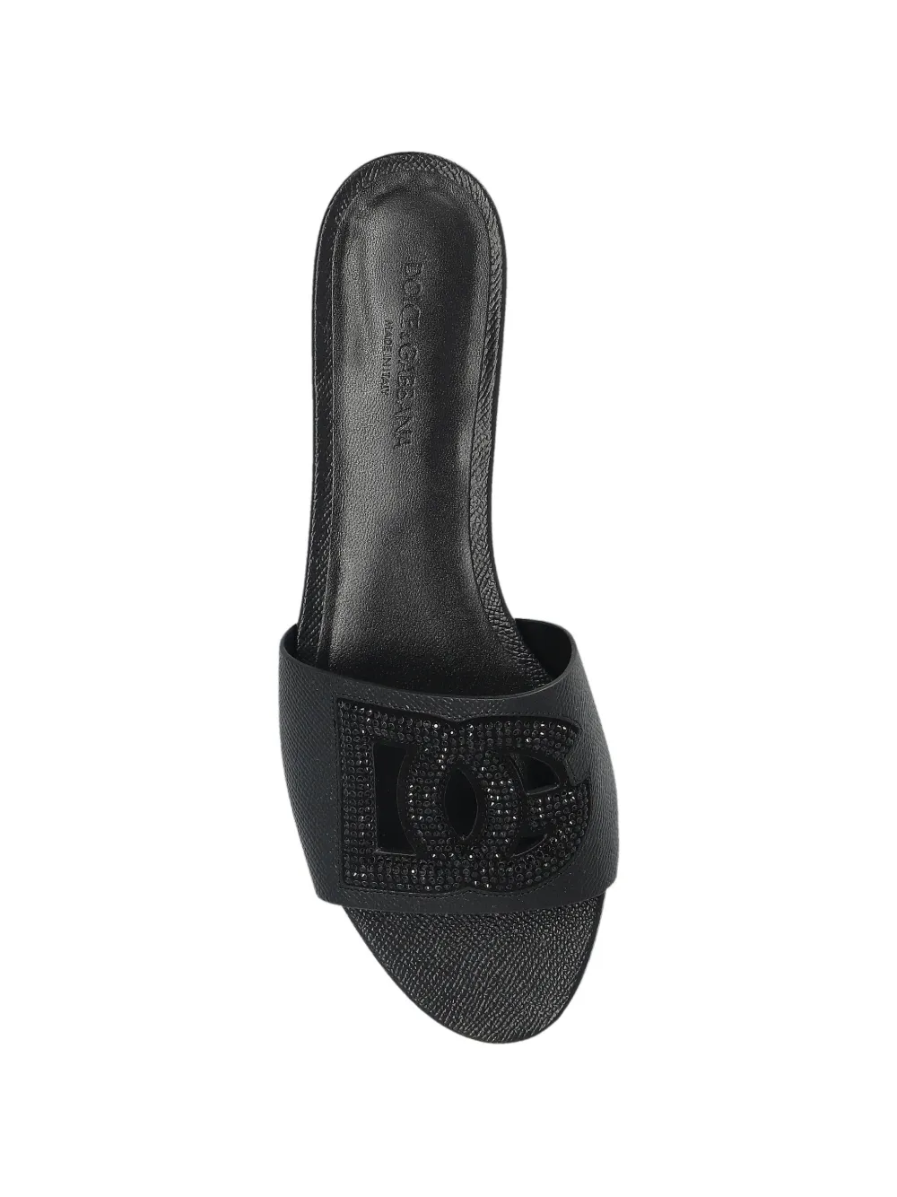 Dolce & Gabbana Sandalen met logo Zwart