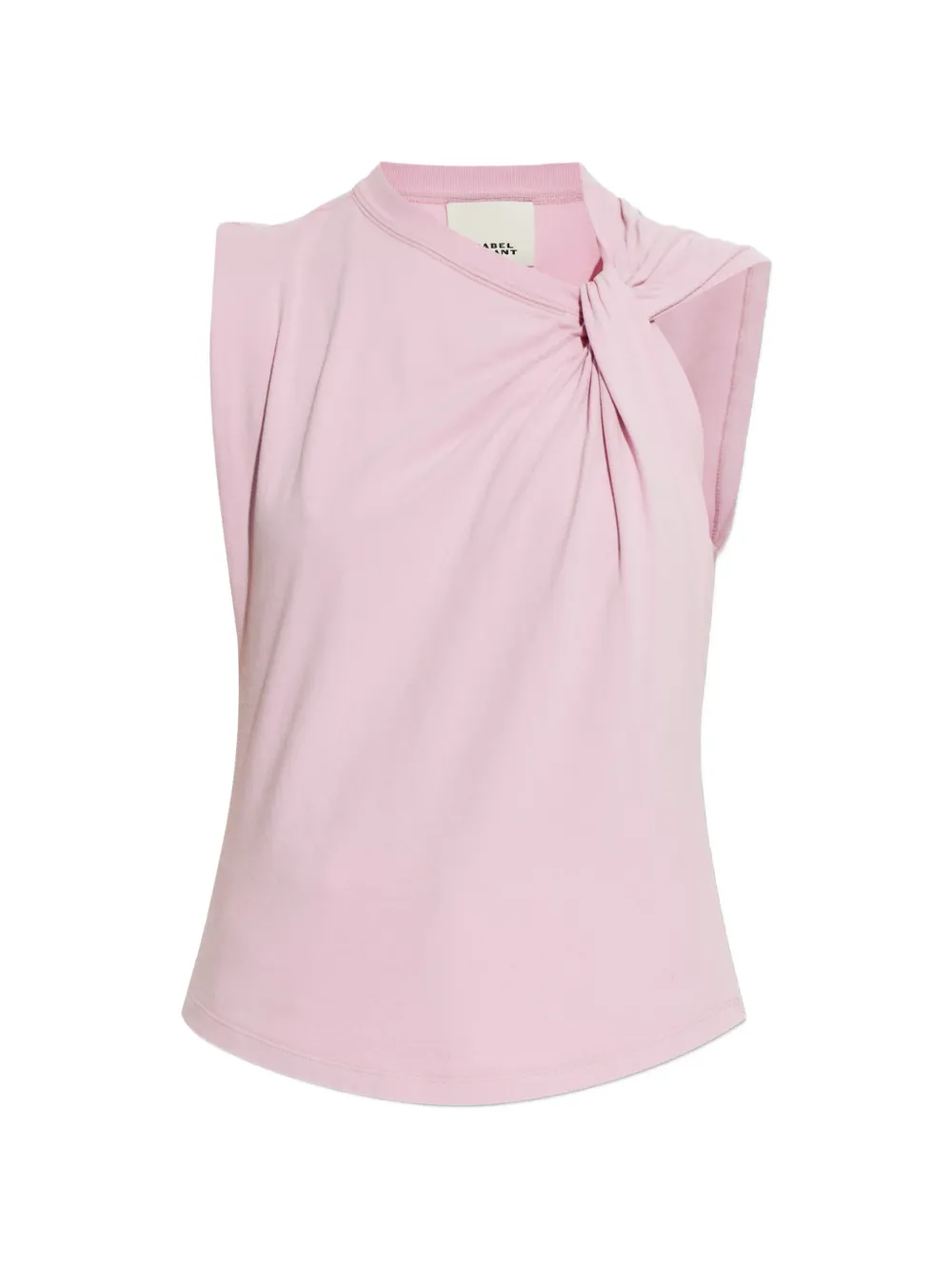 ISABEL MARANT knot sleeveless blouse - Rosa