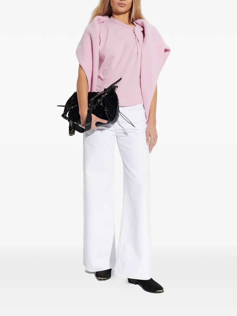 Knot Sleeveless Blouse