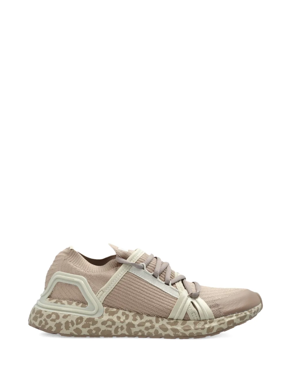 adidas by Stella McCartney lace-up leopard sneakers - Toni neutri