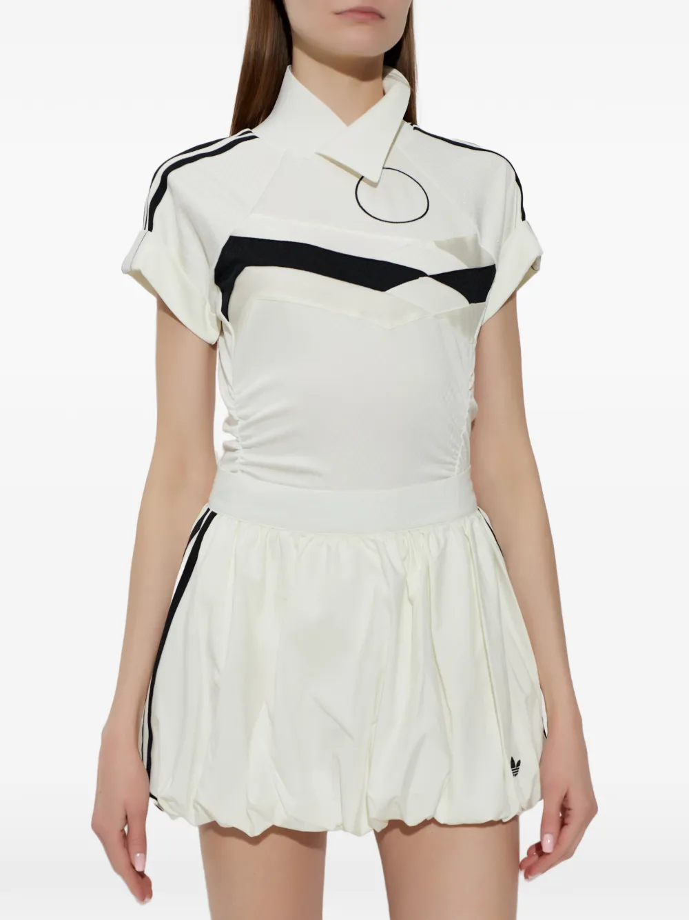 adidas T-shirt met drie strepen Wit