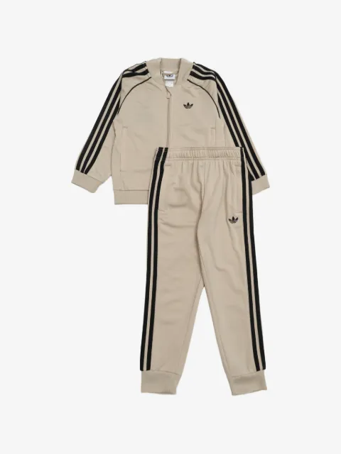 adidas Kids elastic-waist tracksuit set