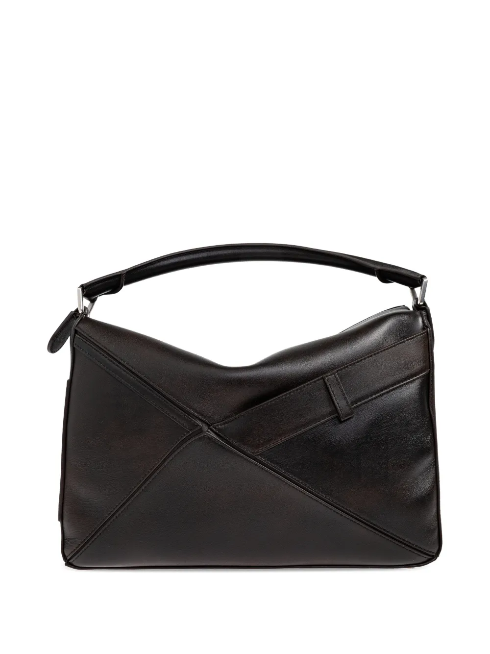  Loewe Large Puzzle Shoulder Bag - Brown 