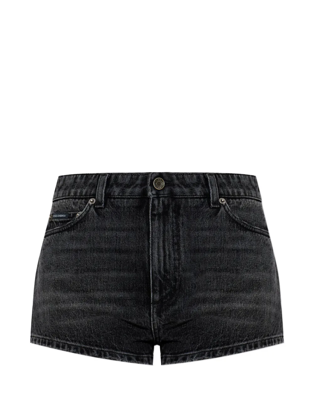 Dolce & Gabbana logo-plaque shorts - Grigio