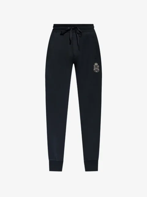 Dolce & Gabbana emblem drawstring track pants