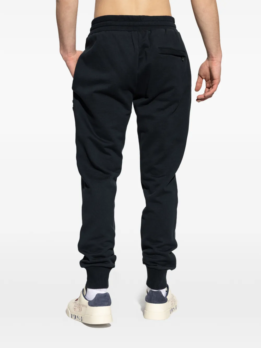 Dolce & Gabbana Trainingsbroek met trekkoord Blauw