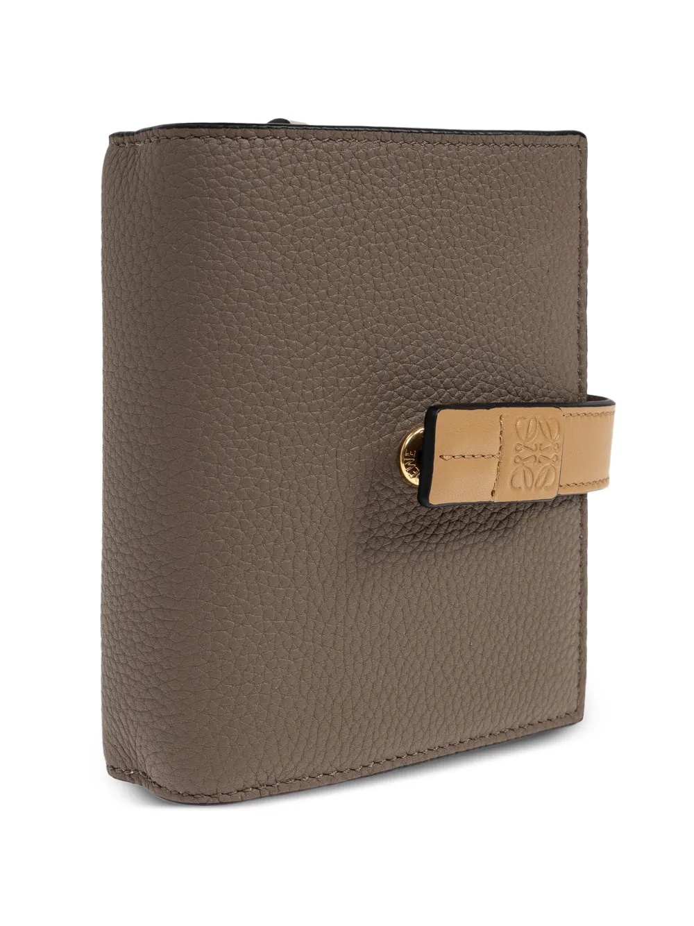  Loewe Logo-detail Leather Wallet - Brown 