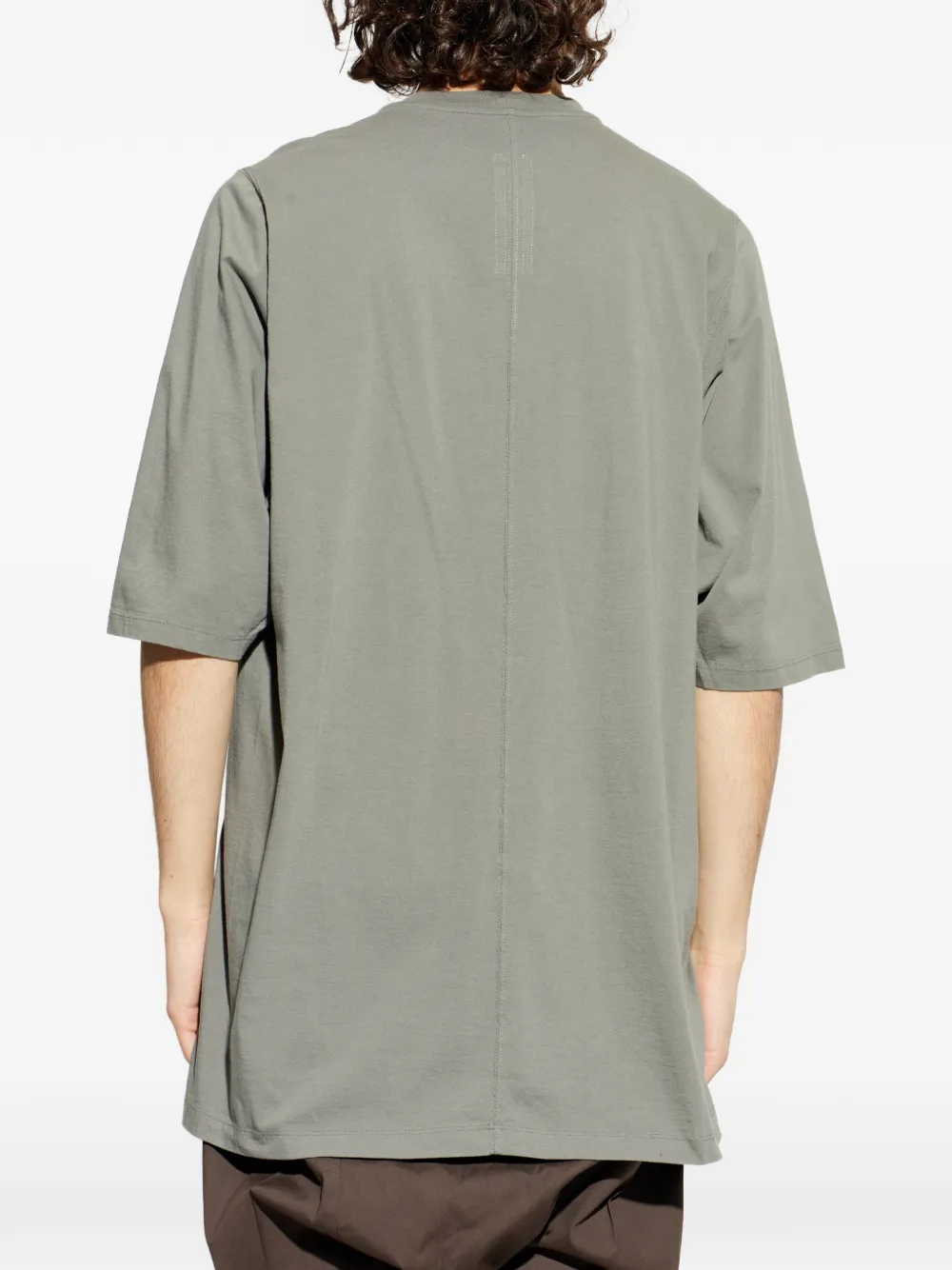 Rick Owens T-shirt met afwerking Grijs