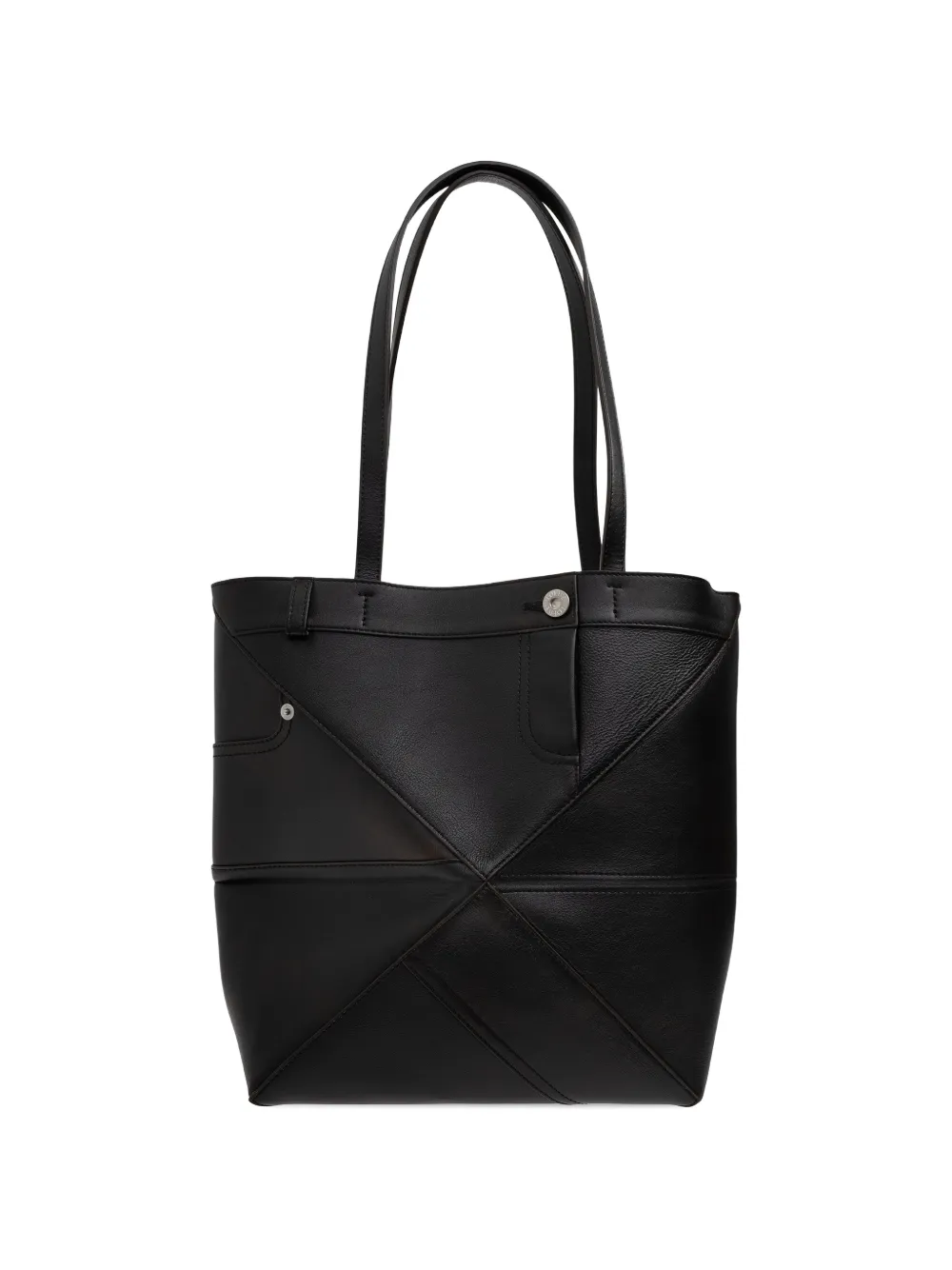 LOEWE medium Puzzle Fold tote bag - Nero