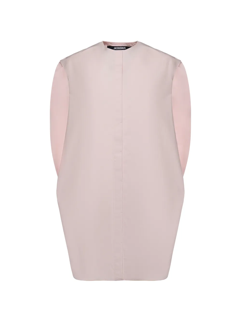 Jacquemus crew-neck mini dress - Rosa