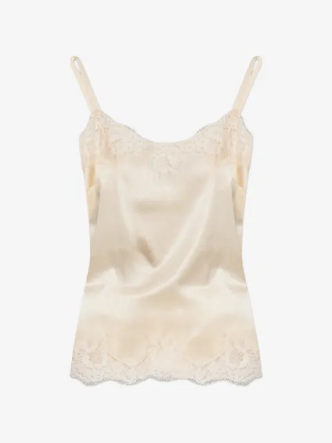 Dolce & Gabbana laced pyjama top