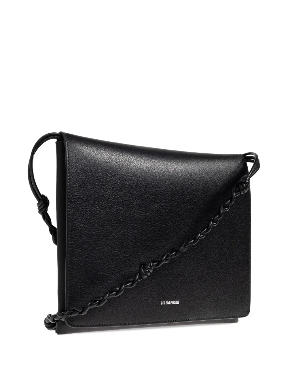 Jil Sander ウーブンストラップ ショルダーバッグ | ブラック