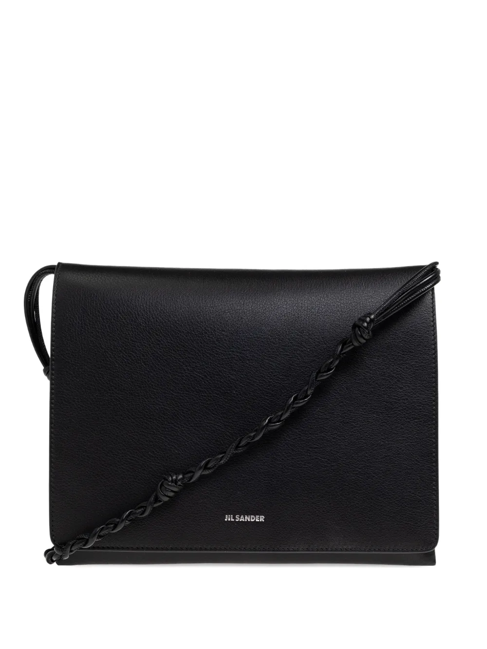 Jil Sander braided-strap shoulder bag - Schwarz