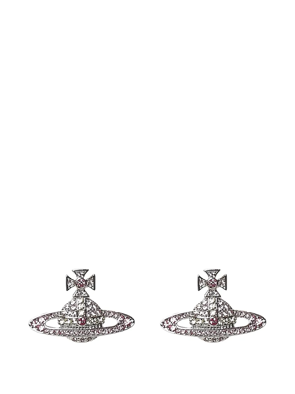 Vivienne Westwood Orb-motif earrings - Zilver