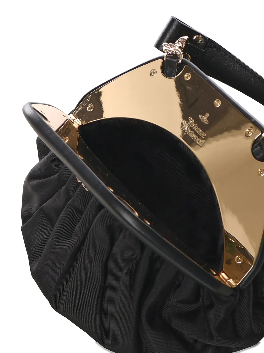 Vivienne Westwood Clutch met handgreep Zwart