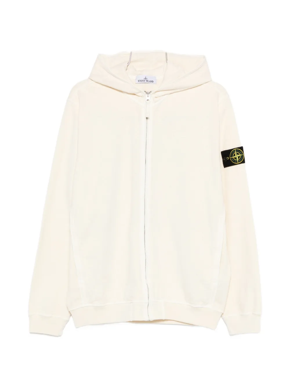 Stone Island zip-fastening hoodie - Toni neutri