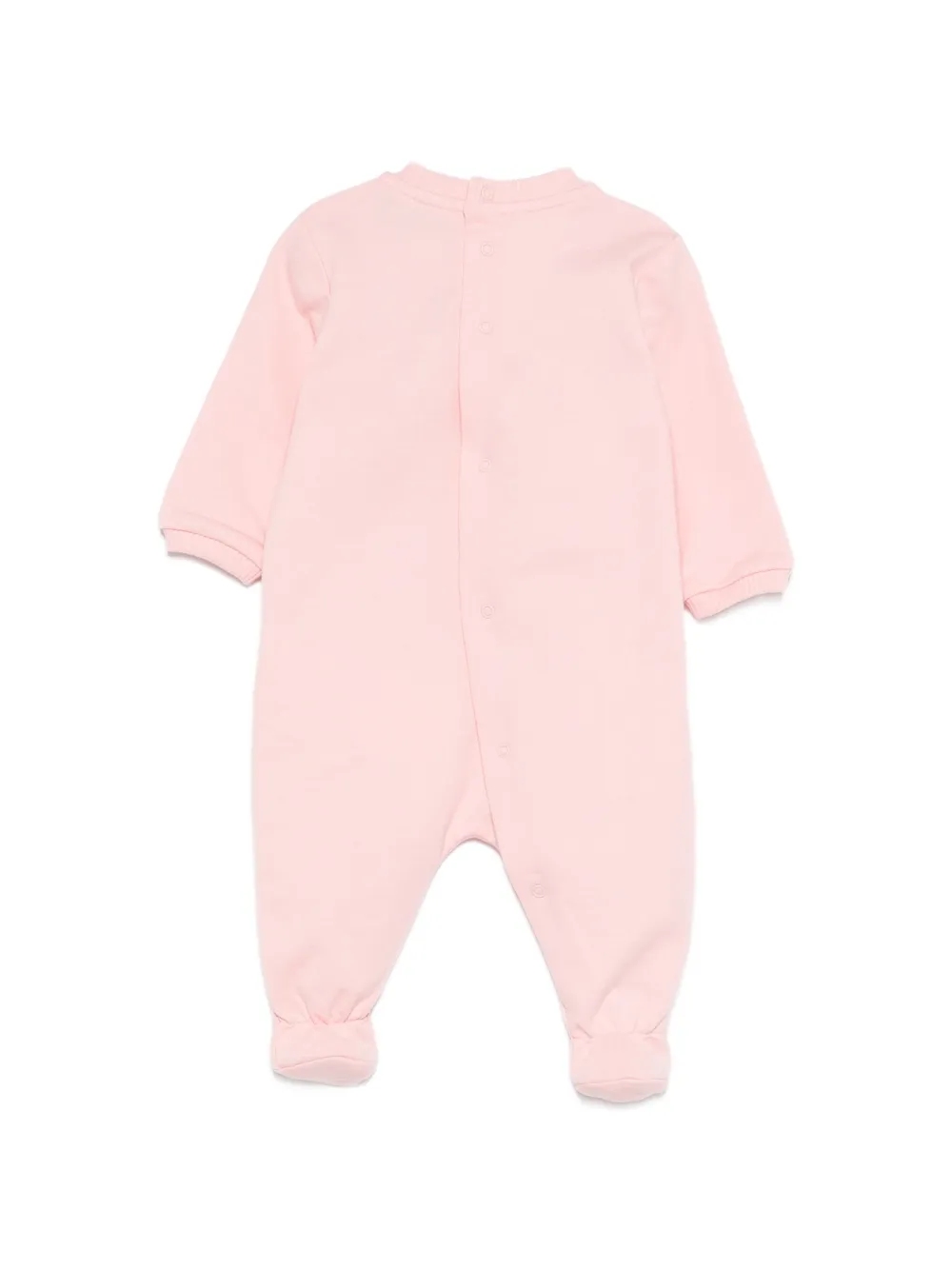 Moschino Kids bear-print pajamas - Roze
