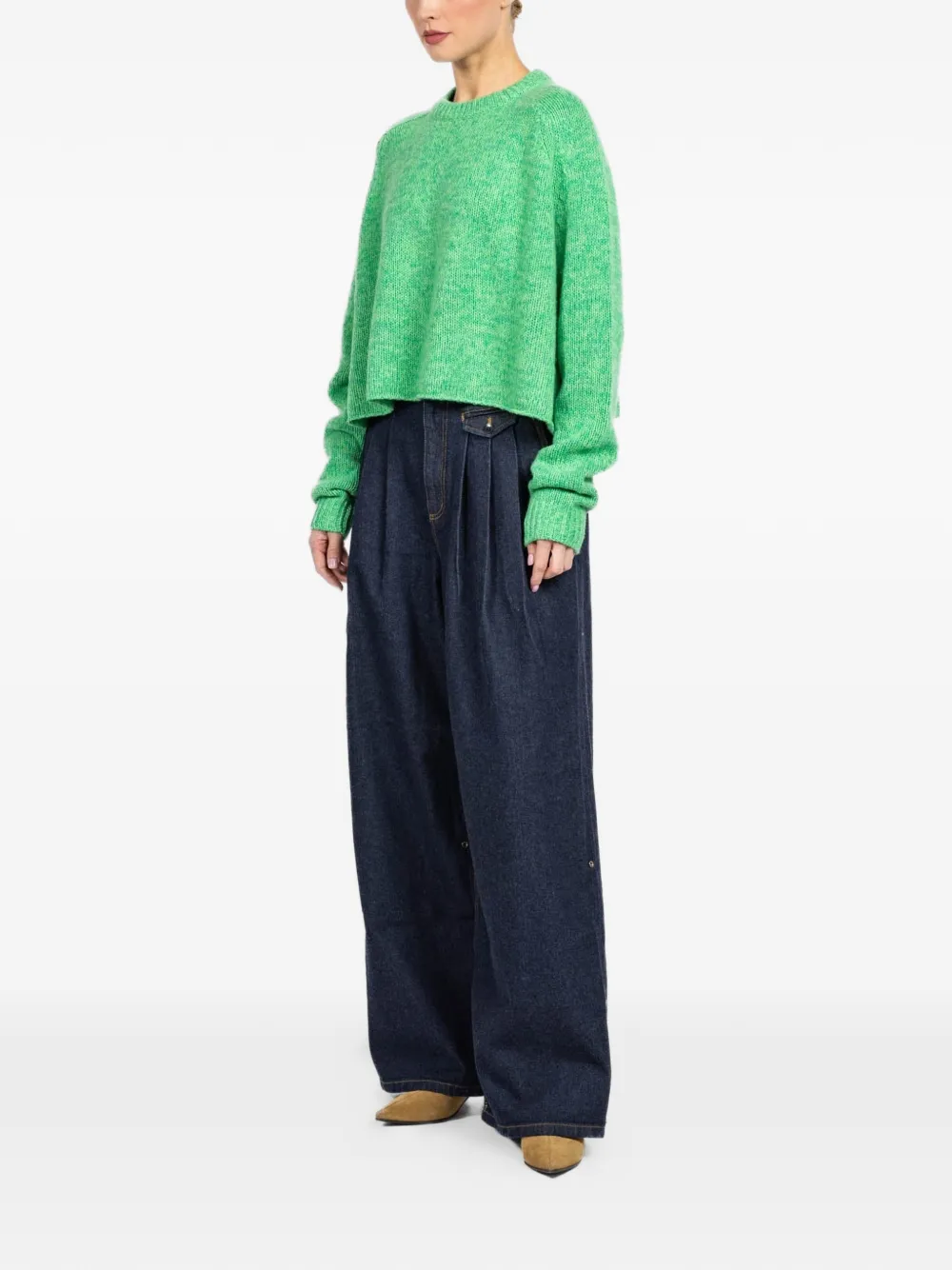 Karine D Crew-Neck Sweater