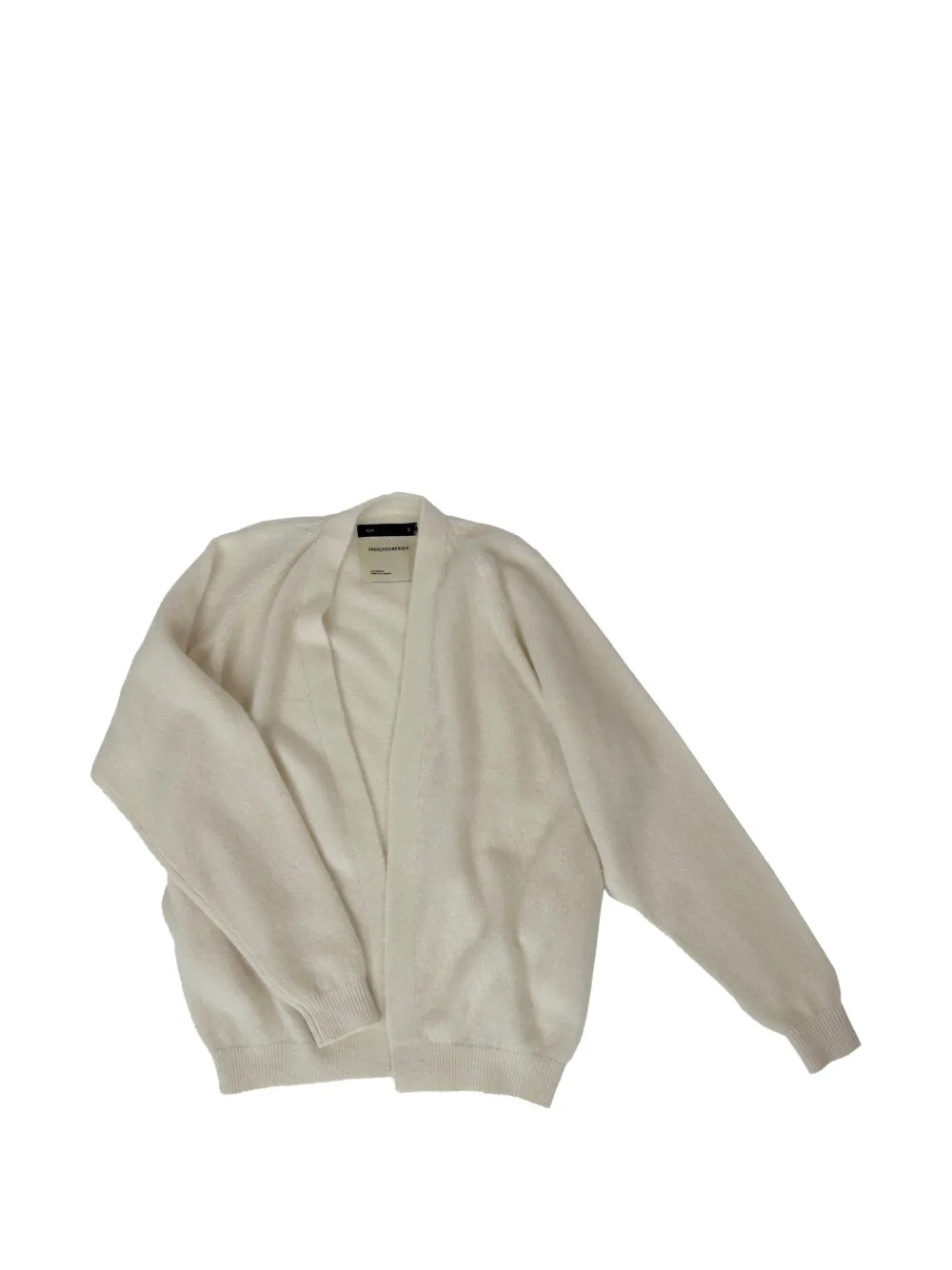 Frenckenberger ribbed-trims cardigan - Toni neutri